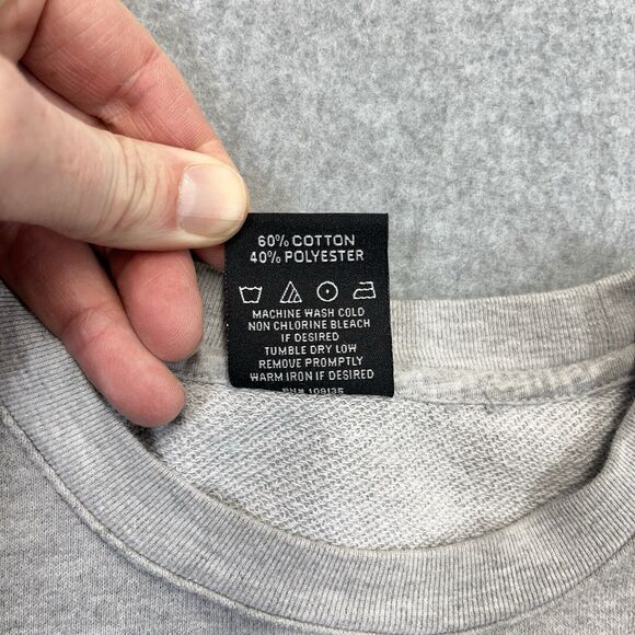 Golden State Warriors Pullover Sweatshirt Mens XXL 2XL 1946 Gray Graphic - Picture 6 of 9